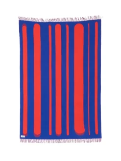 Brush Plaid, blue/red fra raawii