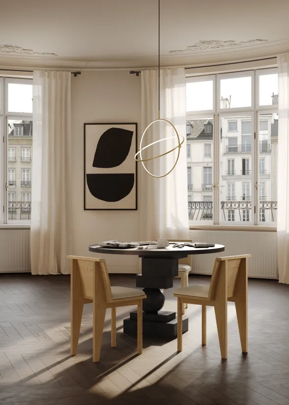 Brutus Slim Dining Chair fra 101 Copenhagen