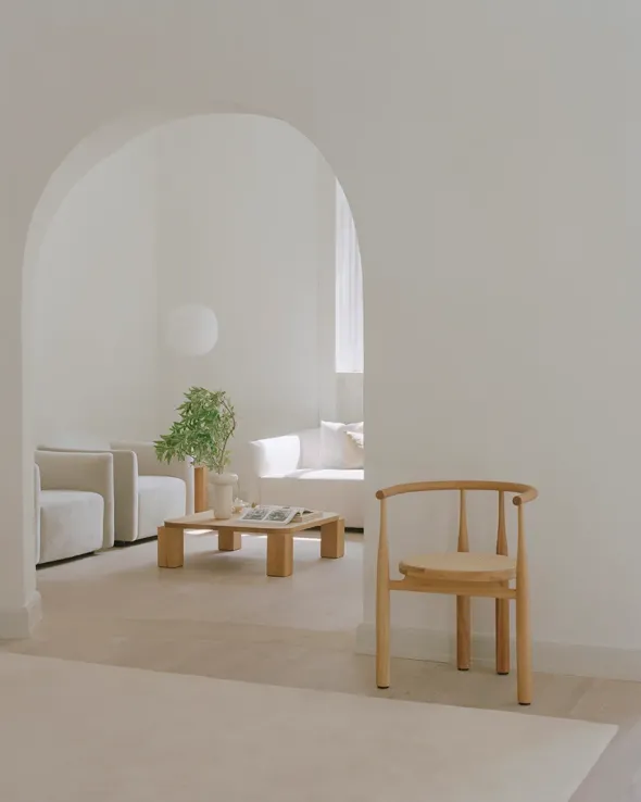 Bukowski Chair m. Fransk Flet, eg fra New Works