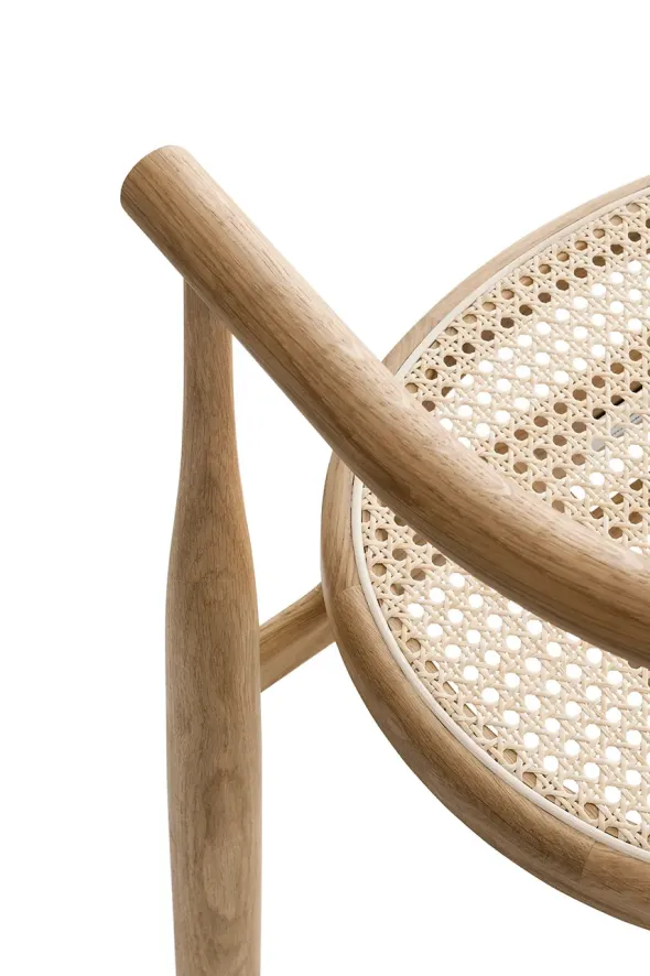 Bukowski Chair m. Fransk Flet, eg fra New Works