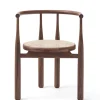 Bukowski Chair m. Fransk Flet, valnød fra New Works