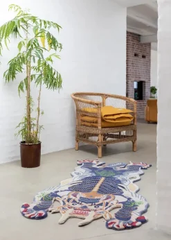 Burma Dragon Rug Large fra Bongusta