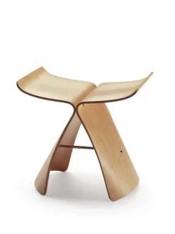 Butterfly Stool, ahorn fra Vitra