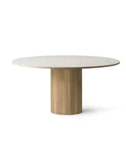 Cabin bord Ø150, beige marmor fra Vipp