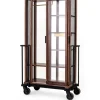 Cabinet of Curiosity kabinetskab, valnød black sand/gold fra Stellar Works