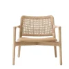 Cabin loungestol, light oak/camel fra Vipp
