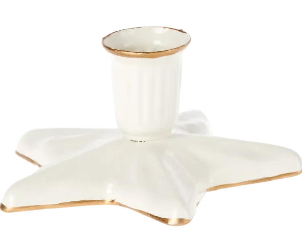 Candle holder - Off white fra Maileg
