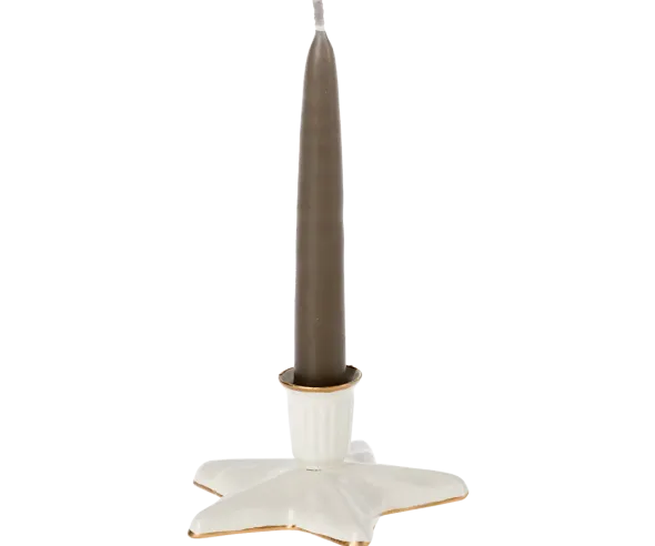 Candle holder - Off white fra Maileg