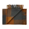 Caracas Plaid, caramel fra Silkeborg Uldspinderi