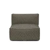 Catena Sofa Center S100 Check, sand/black fra Ferm Living