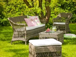 Charlot Havestol, Antique Grey fra Sika-Design