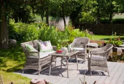 Charlot 2-pers Havesofa, Antique Grey fra Sika-Design