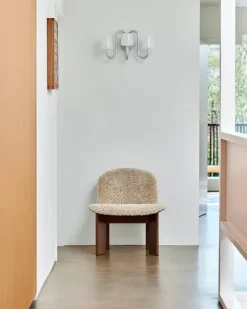 Chisel Lounge Chair m/polstring fra Hay