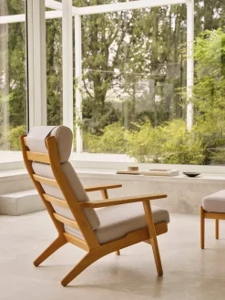 CH291 loungestol af Hans J. Wegner
