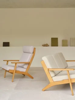 CH291 loungestol af Hans J. Wegner
