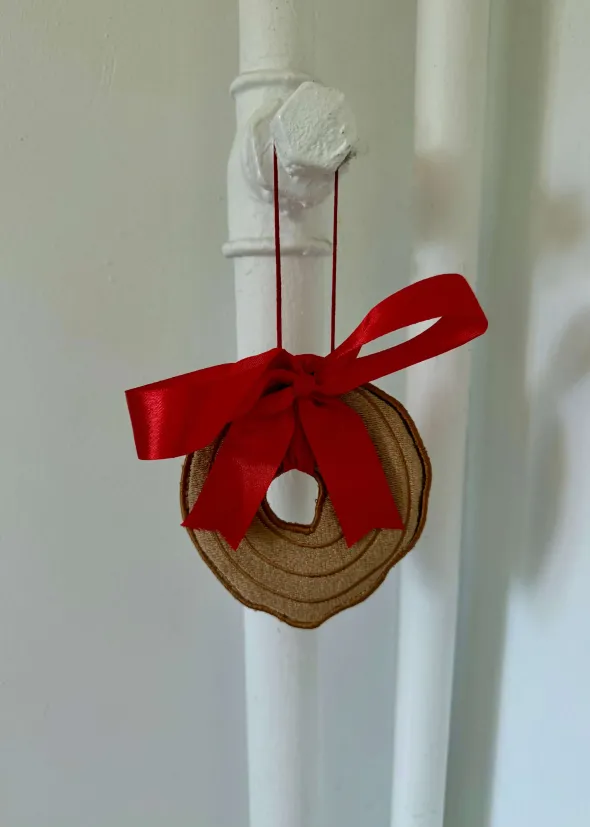 Christmas Vaniljekrans Ornament fra Blåmst