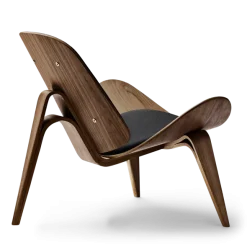 CH07 Skalstol, valnød olie/Thor 301 af Hans J. Wegner