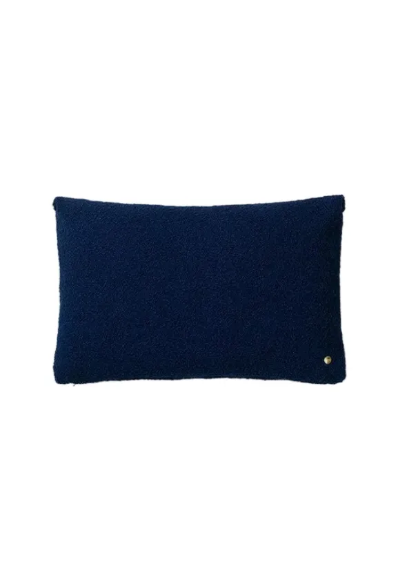 Clean Cushion, deep blue 60x40 fra Ferm Living