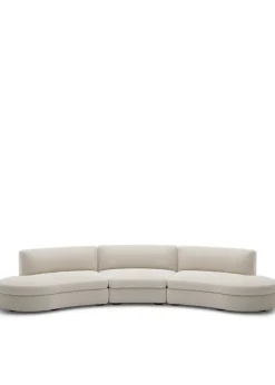 Coda sofa, configuration 8 Dark Zink fra New Works