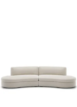 Coda sofa, configuration 7, Zink Drake fra New Works