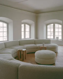 Coda sofa, configuration 7, Zink Drake fra New Works