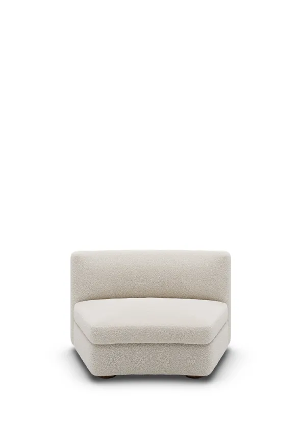 Coda sofa, curved middle, module 52 fra New Works