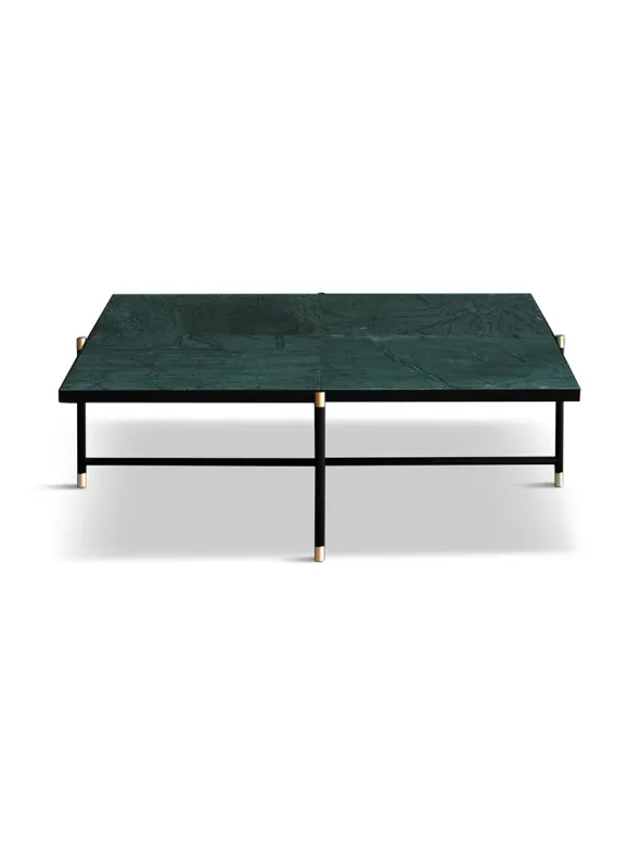 Coffee Table 90, grøn marmor fra HANDVÄRK