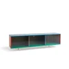 Colour Cabinet, large med glasdøre fra Hay