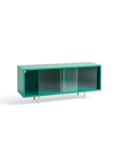 Colour Cabinet, medium med glasdøre fra Hay
