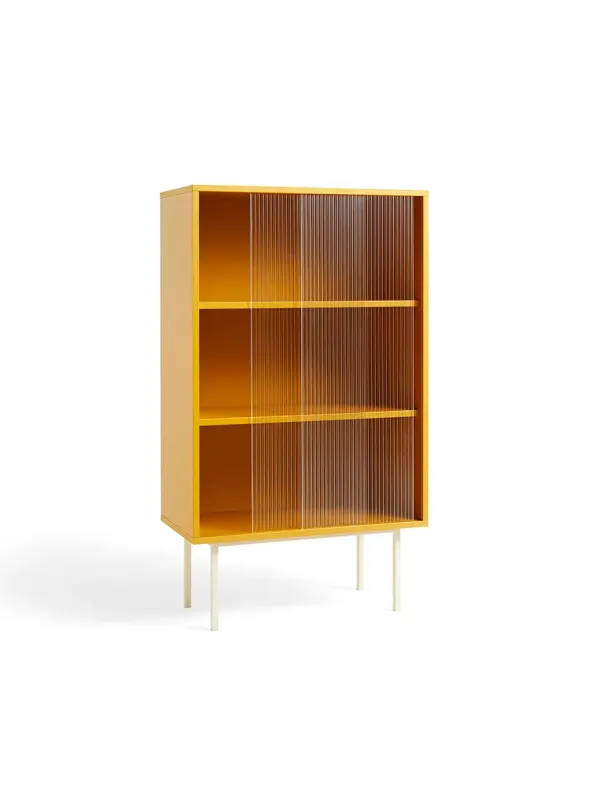 Colour Cabinet, tall med glasdøre fra Hay
