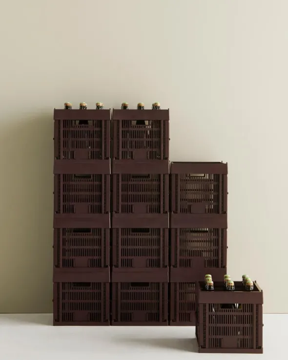 Colour Crate Cube, Bordeaux fra Hay