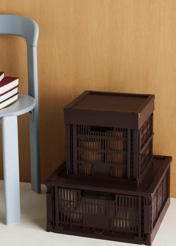 Colour Crate Cube, Sage green fra Hay