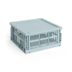Colour crate låg, Medium Square/Cube fra Hay