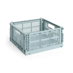 Colour Crate Medium Square, Dusty blue fra Hay