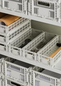 Colour Crate Mini Oblong, Off white fra Hay