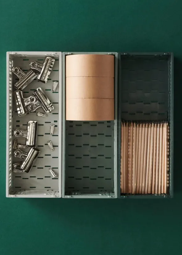 Colour Crate Mini Oblong, Powder fra Hay