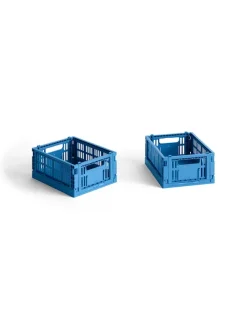Colour Crate Mini 2 Stk., electric blue fra Hay