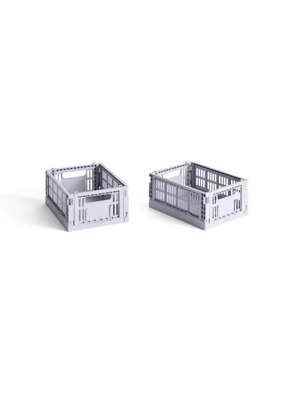 Colour Crate Mini 2 Stk., lavender fra Hay