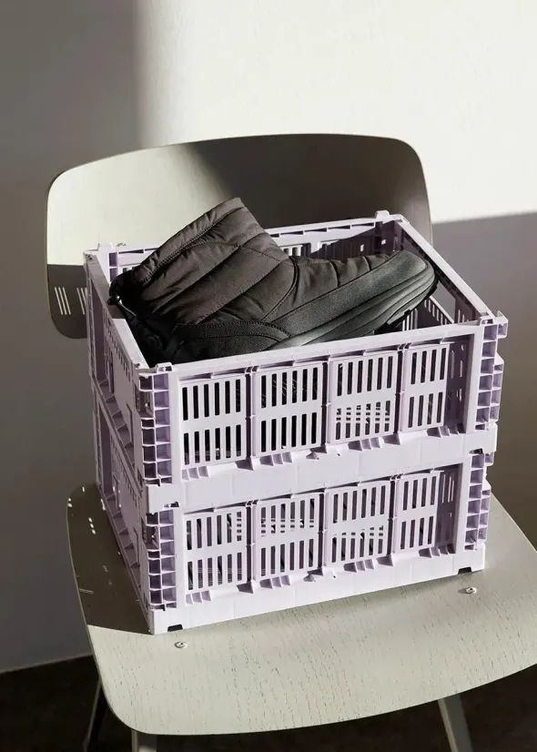Colour crate M, lavender fra Hay