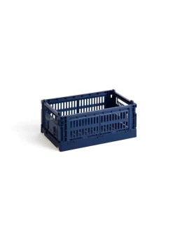 Colour crate S, dark blue fra Hay