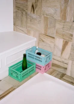 Colour crate S, dark mint fra Hay