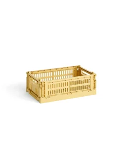 Colour crate S, golden yellow fra Hay