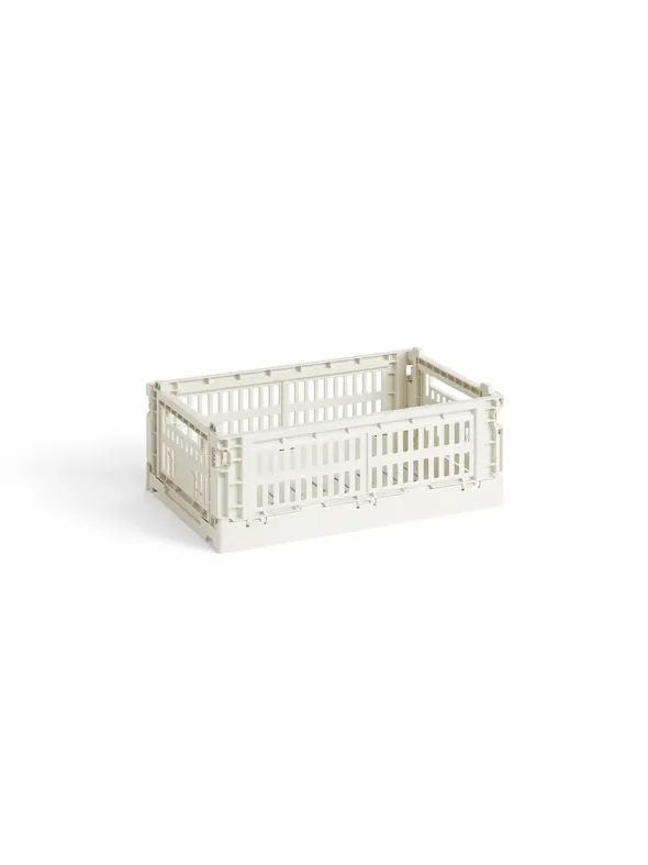 Colour crate S, off white fra Hay