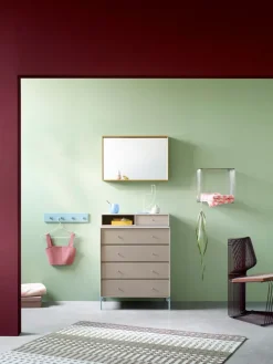 Colour Frame spejl - Shelfie (SPB1208K), B 46,8 x H 69,6 cm fra Montana