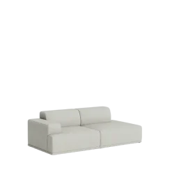 Connect Soft Modular 2 pers. sofa, kombination 3 fra Muuto
