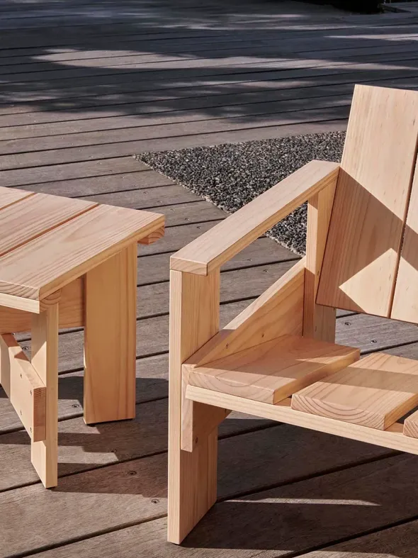 Crate Lounge Chair fra Hay