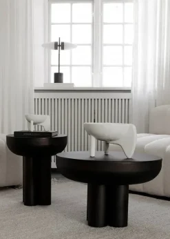 Crown Table, low burned black fra 101 Copenhagen