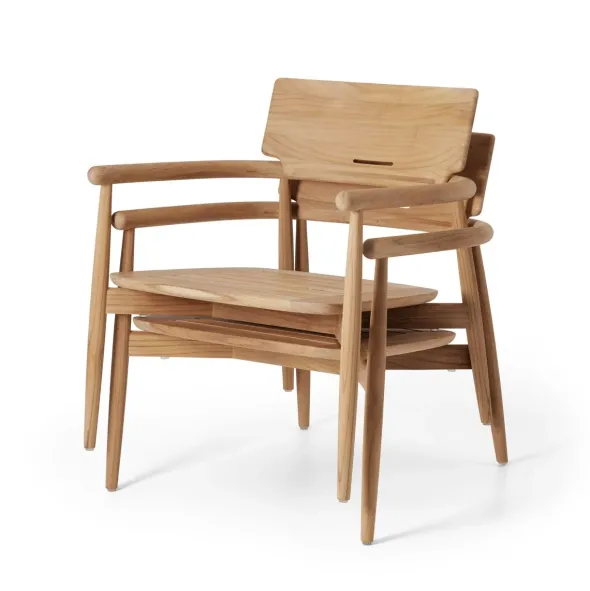 CU E018 havehynde til E018 Embrace loungestol fra Carl Hansen og Søn