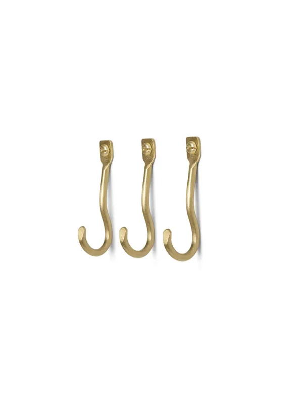 Curvature Hook, 3 stk fra Ferm Living