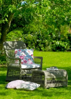 Dawn Fodskammel, Antique Grey fra Sika-Design